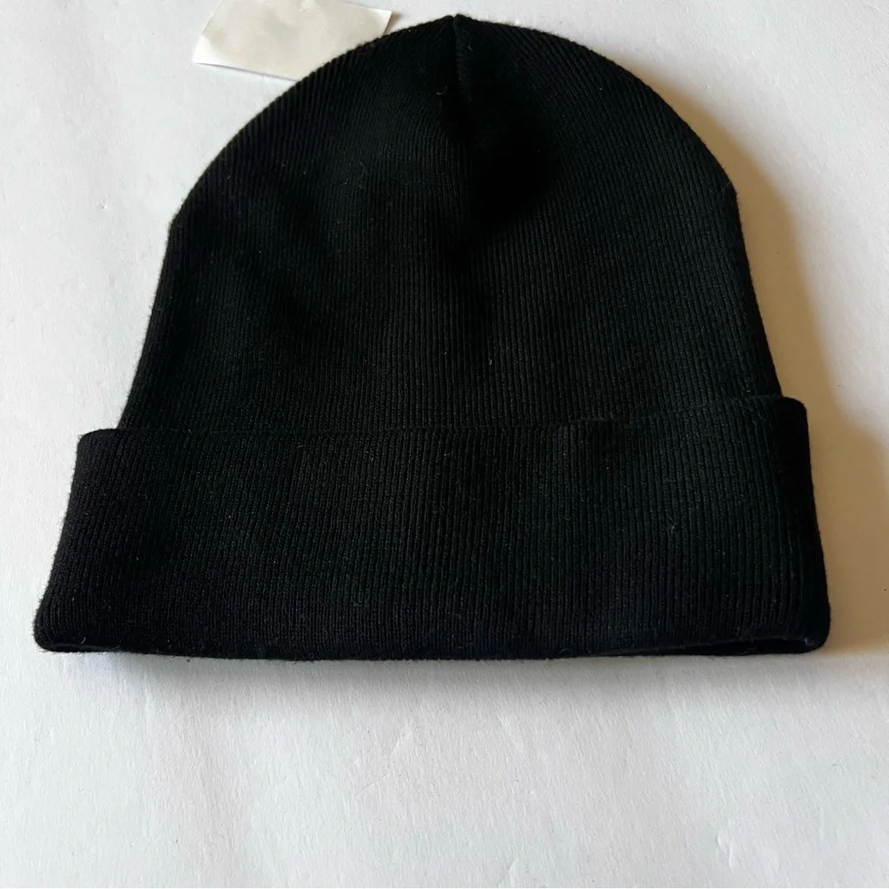 UGG KNIT CUFFED BEANIE BLACK UNISEX OS NWT